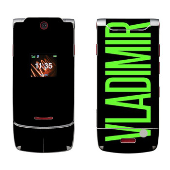   «Vladimir»   Motorola W5 Rokr