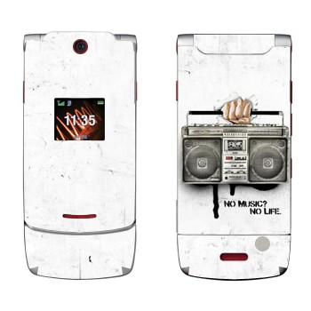   « - No music? No life.»   Motorola W5 Rokr