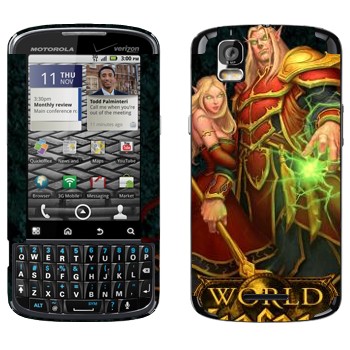   «Blood Elves  - World of Warcraft»   Motorola XT610 Droid Pro