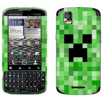   «Creeper face - Minecraft»   Motorola XT610 Droid Pro