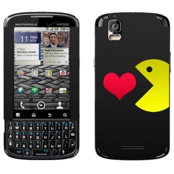   «I love Pacman»   Motorola XT610 Droid Pro