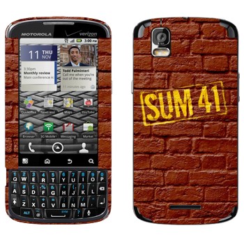  «- Sum 41»   Motorola XT610 Droid Pro