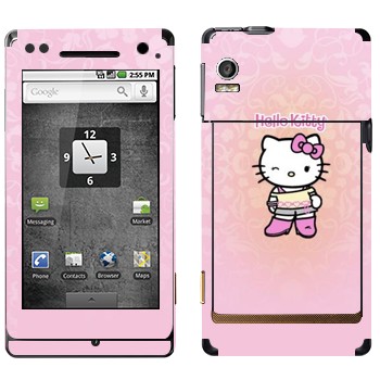   «Hello Kitty »   Motorola XT702 Milestone
