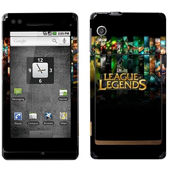   «League of Legends »   Motorola XT702 Milestone