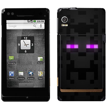   « Enderman - Minecraft»   Motorola XT702 Milestone