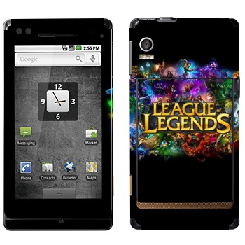   « League of Legends »   Motorola XT702 Milestone