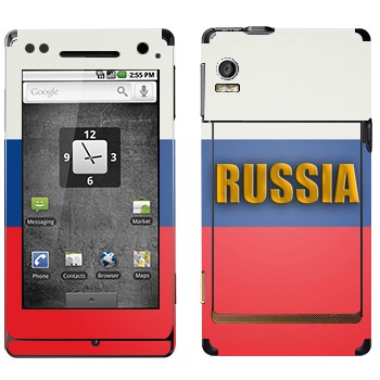   «Russia»   Motorola XT702 Milestone