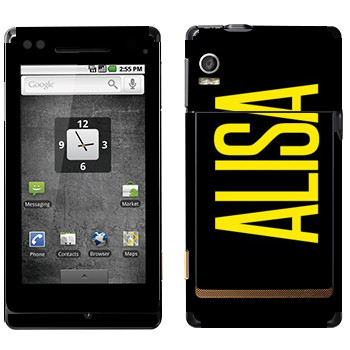   «Alisa»   Motorola XT702 Milestone