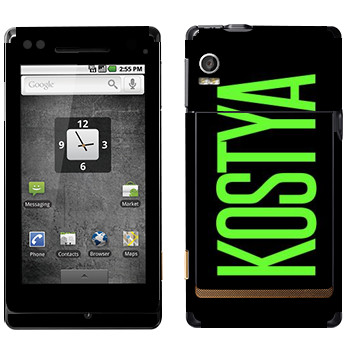   «Kostya»   Motorola XT702 Milestone