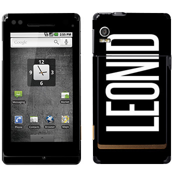   «Leonid»   Motorola XT702 Milestone