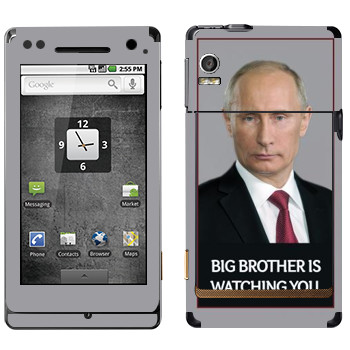   « - Big brother is watching you»   Motorola XT702 Milestone