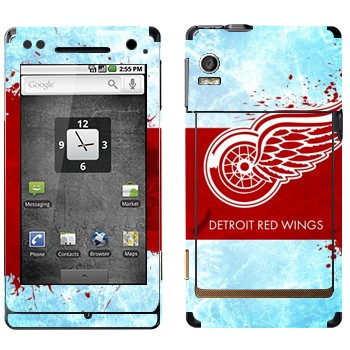   «Detroit red wings»   Motorola XT702 Milestone