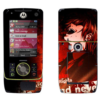   «Death Note - »   Motorola Z8 Rizr