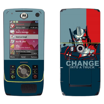   « : Change into a truck»   Motorola Z8 Rizr