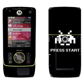   «8 - Press start»   Motorola Z8 Rizr