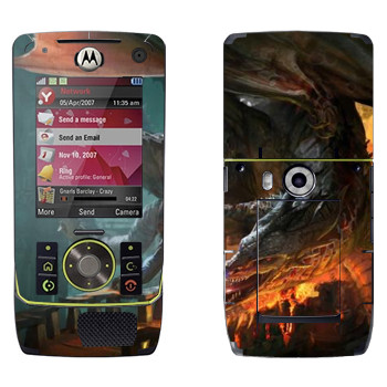   «Drakensang fire»   Motorola Z8 Rizr