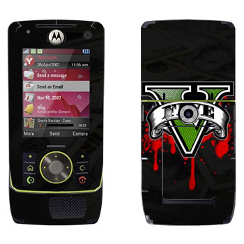   «GTA 5 - logo blood»   Motorola Z8 Rizr