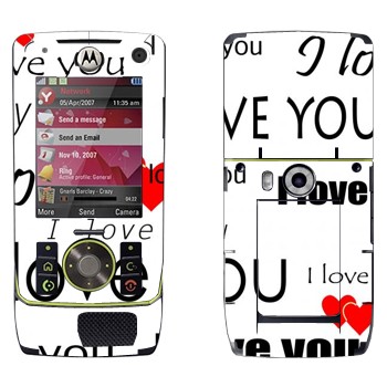   «I Love You -   »   Motorola Z8 Rizr