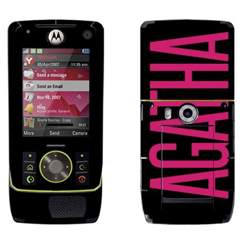   «Agatha»   Motorola Z8 Rizr