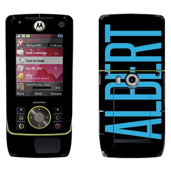   «Albert»   Motorola Z8 Rizr