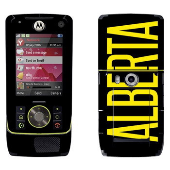   «Alberta»   Motorola Z8 Rizr