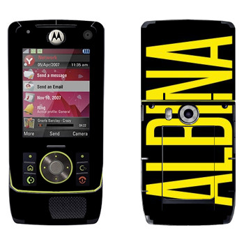   «Albina»   Motorola Z8 Rizr