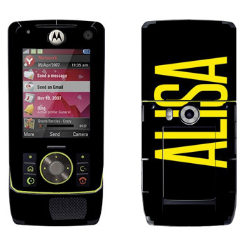   «Alisa»   Motorola Z8 Rizr