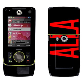   «Alla»   Motorola Z8 Rizr