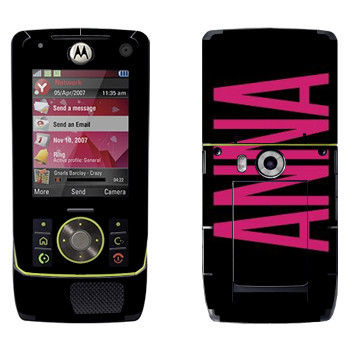   «Anna»   Motorola Z8 Rizr