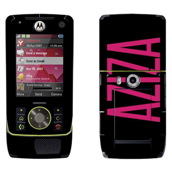   «Aziza»   Motorola Z8 Rizr