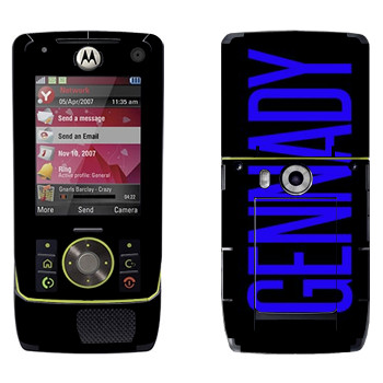   «Gennady»   Motorola Z8 Rizr