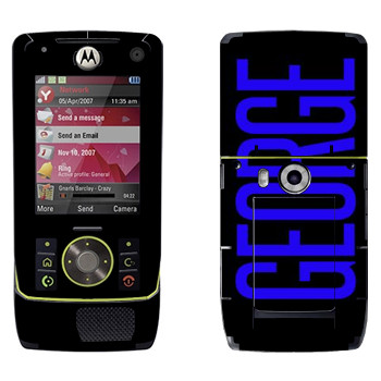   «George»   Motorola Z8 Rizr