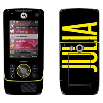   «Julia»   Motorola Z8 Rizr
