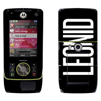   «Leonid»   Motorola Z8 Rizr