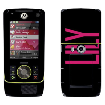   «Lily»   Motorola Z8 Rizr