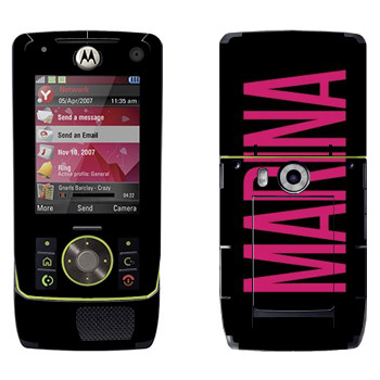   «Marina»   Motorola Z8 Rizr