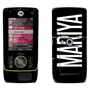   «Mariya»   Motorola Z8 Rizr