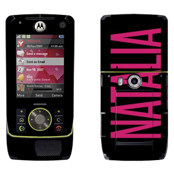   «Natalia»   Motorola Z8 Rizr