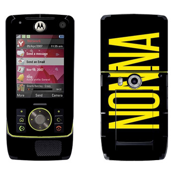   «Nonna»   Motorola Z8 Rizr