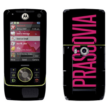   «Prascovia»   Motorola Z8 Rizr
