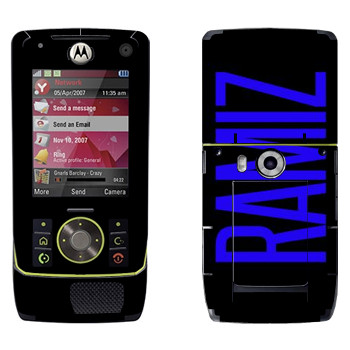   «Ramiz»   Motorola Z8 Rizr