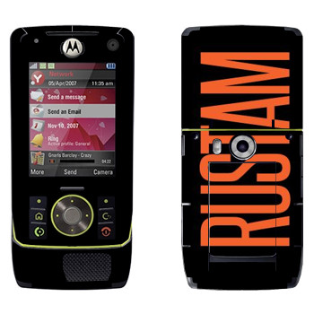   «Rustam»   Motorola Z8 Rizr