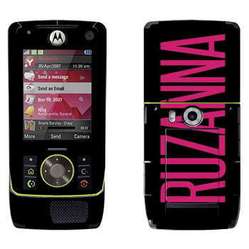   «Ruzanna»   Motorola Z8 Rizr