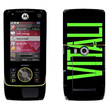   «Vitali»   Motorola Z8 Rizr
