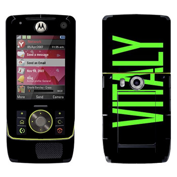   «Vitaly»   Motorola Z8 Rizr