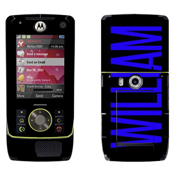   «William»   Motorola Z8 Rizr