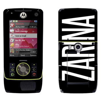   «Zarina»   Motorola Z8 Rizr