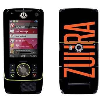   «Zuhra»   Motorola Z8 Rizr