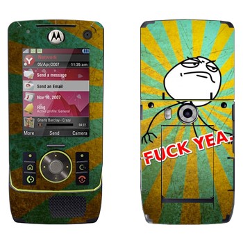   «Fuck yea»   Motorola Z8 Rizr