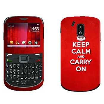   «Keep calm and carry on - »    665 Qwerty